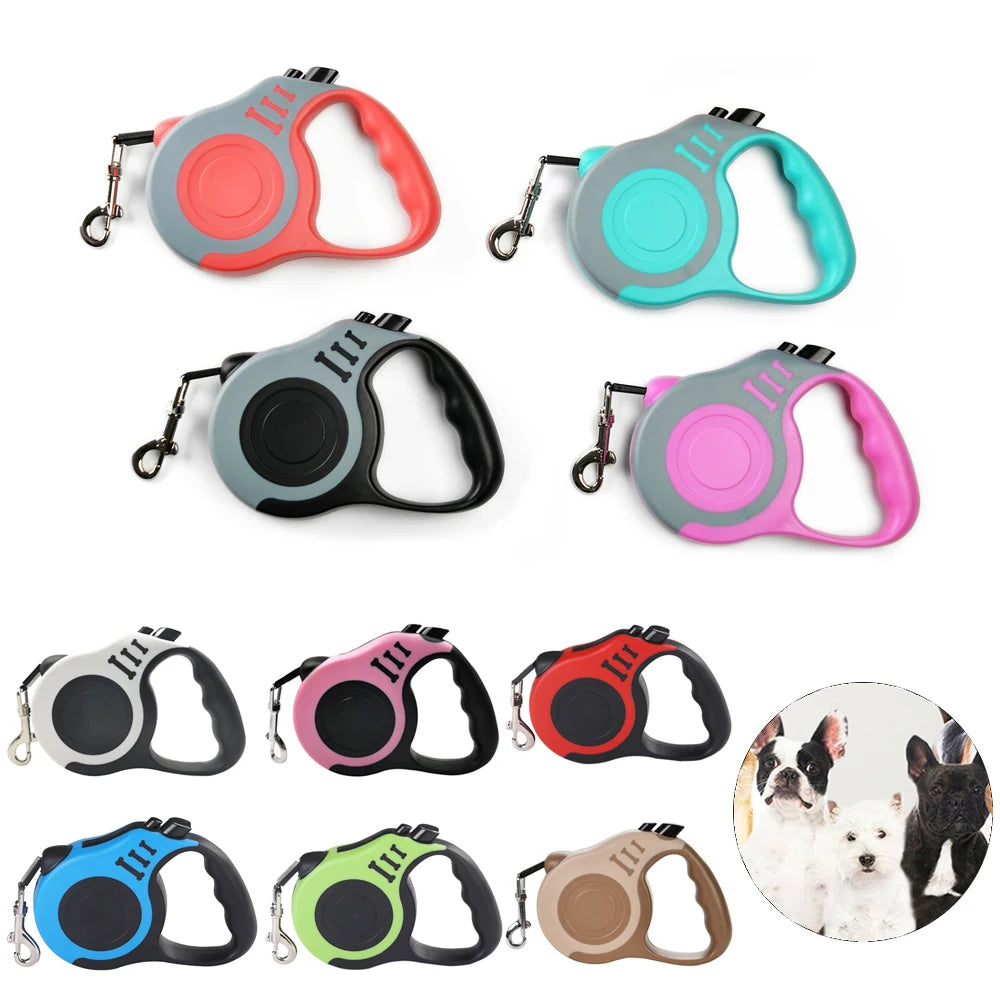 Retractable Nylon Dog Leash