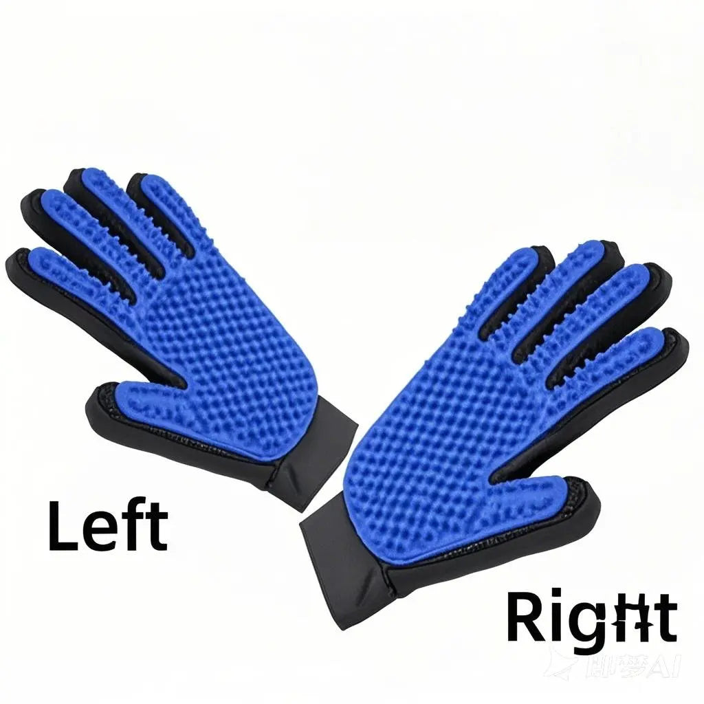 Pet Grooming Glove Brush