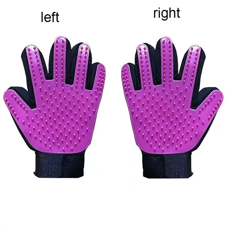 Pet Grooming Glove Brush