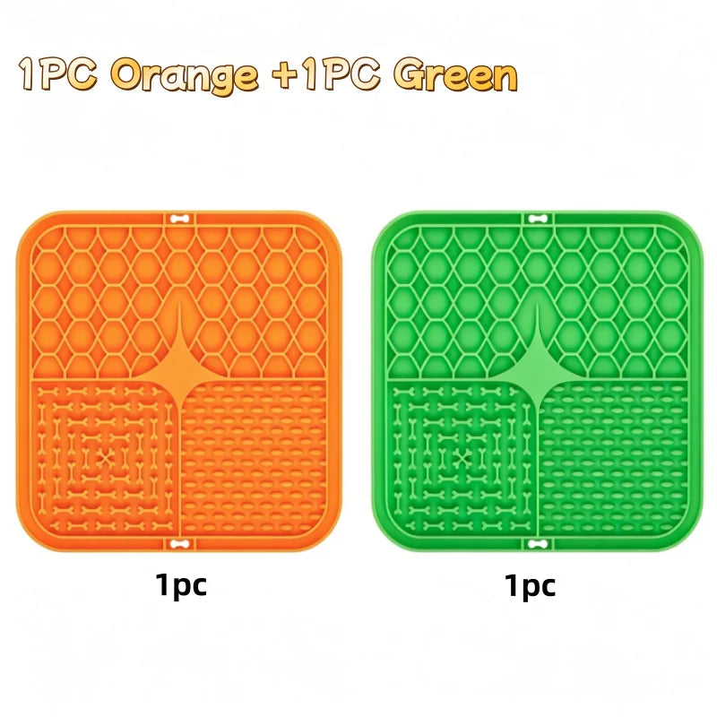 The Lick Mat That Slows Down a Dog Who Inhales Its Food