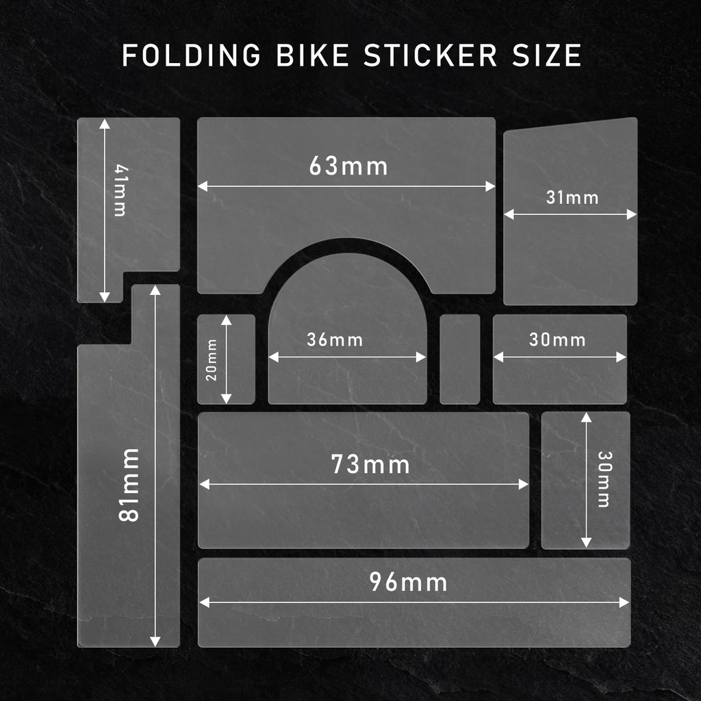 Brompton Clear Frame Protection Film