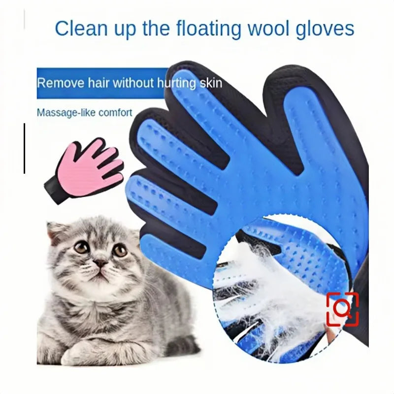 Pet Grooming Glove Brush
