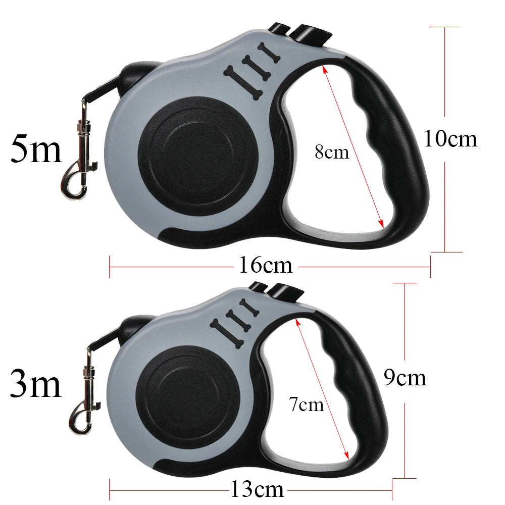 Retractable Nylon Dog Leash