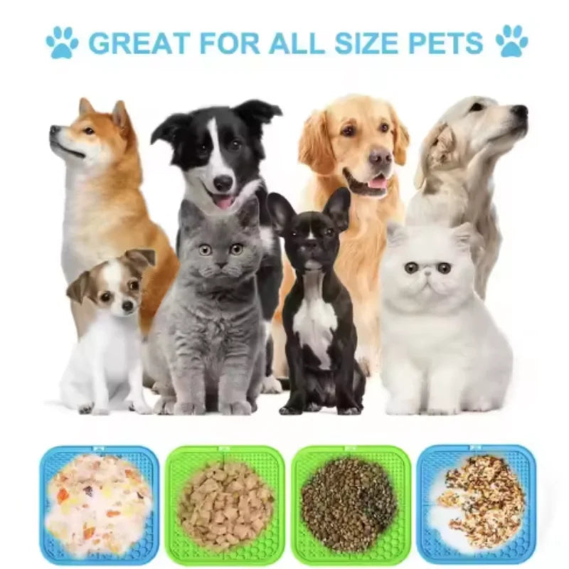 The Lick Mat That Slows Down a Dog Who Inhales Its Food