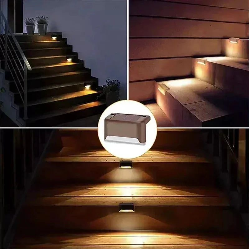 Solar Deck Step Lights