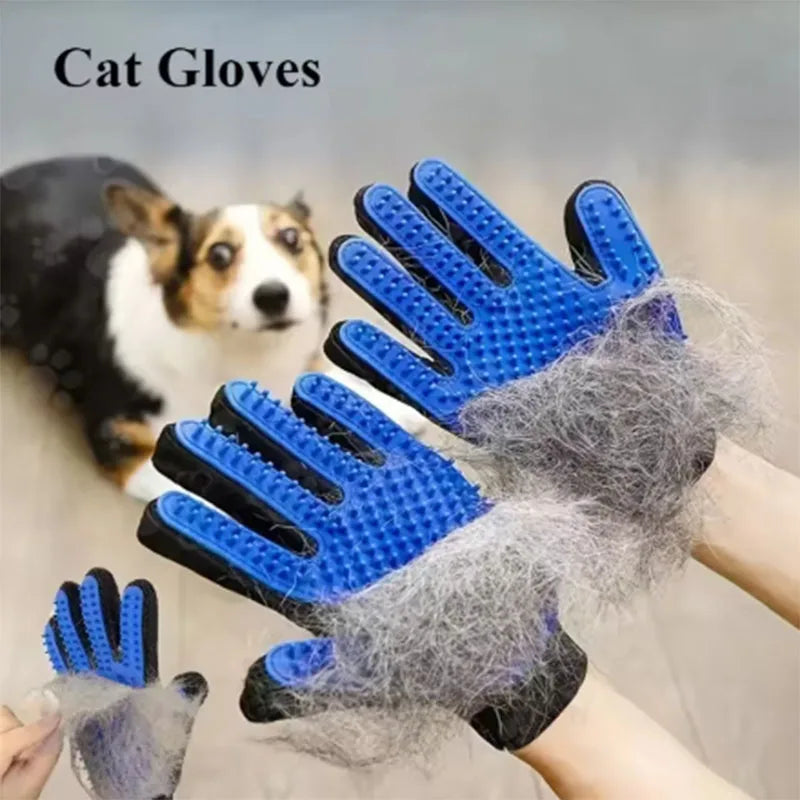 Pet Grooming Glove Brush