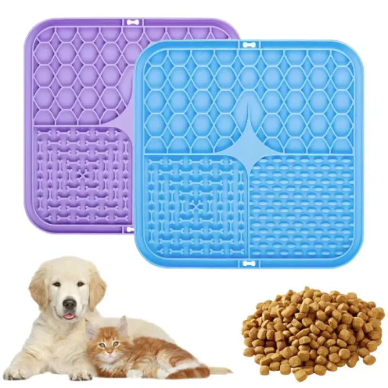 The Lick Mat That Slows Down a Dog Who Inhales Its Food